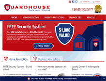 Tablet Screenshot of guardhousesecurity.com